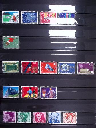 1860-1990 Small all-world estate in seven stockbooks