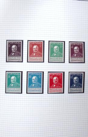 1853-1970 Mint and used collection of Portugal in one