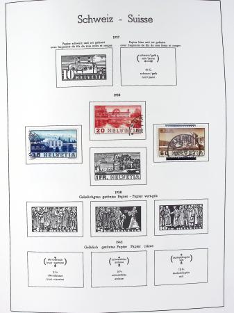 1935-1995, album LEUCHTTURM avec début de collection