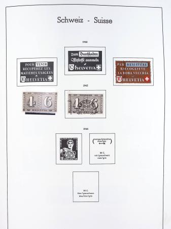 1935-1995, album LEUCHTTURM avec début de collection
