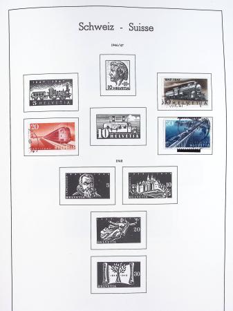 1935-1995, album LEUCHTTURM avec début de collection