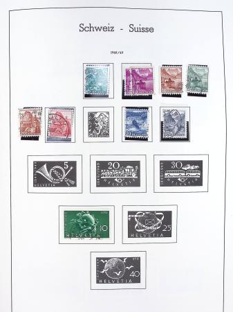 1935-1995, album LEUCHTTURM avec début de collection