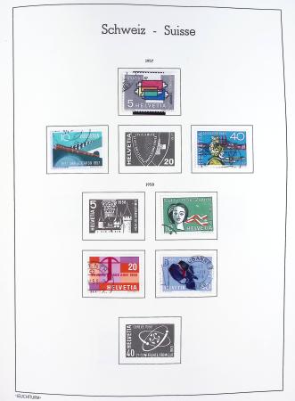 1935-1995, album LEUCHTTURM avec début de collection