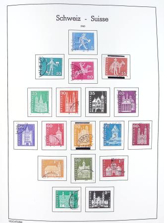 1935-1995, album LEUCHTTURM avec début de collection