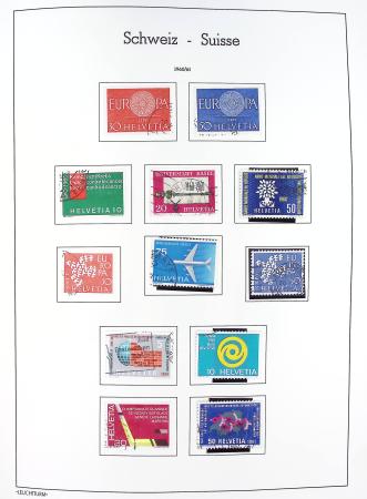 1935-1995, album LEUCHTTURM avec début de collection