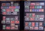 1862-2009 Collection en sept classeurs montrant une