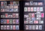 1862-2009 Collection en sept classeurs montrant une