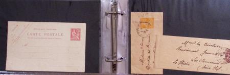 1862-2009 Collection en sept classeurs montrant une