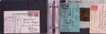 1862-2009 Collection en sept classeurs montrant une