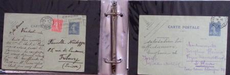 1862-2009 Collection en sept classeurs montrant une