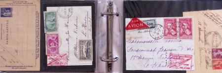 1862-2009 Collection en sept classeurs montrant une
