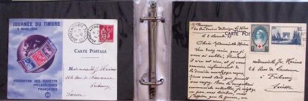 1862-2009 Collection en sept classeurs montrant une