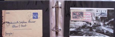 1862-2009 Collection en sept classeurs montrant une
