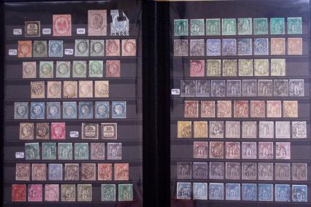 1862-2009 Collection en sept classeurs montrant une