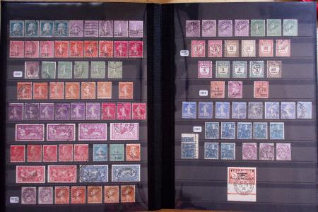 1862-2009 Collection en sept classeurs montrant une