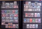 1862-2009 Collection en sept classeurs montrant une