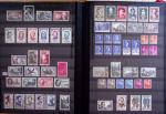 1862-2009 Collection en sept classeurs montrant une