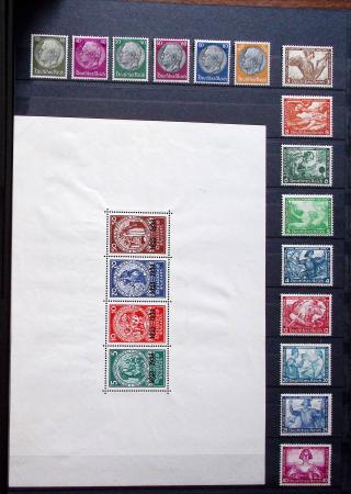 1851-2024, Mint collection five stockbooks, noted Zeppelin