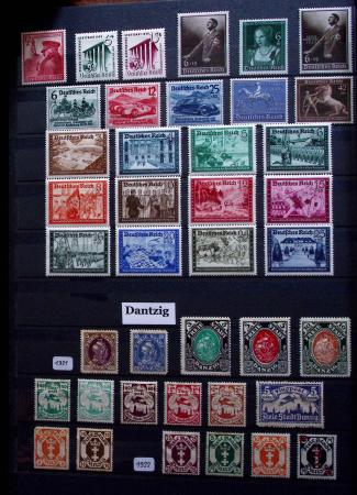 1851-2024, Mint collection five stockbooks, noted Zeppelin
