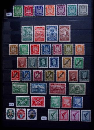 1851-2024, Mint collection five stockbooks, noted Zeppelin
