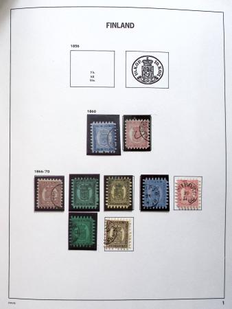 1850-2009, Collections en albums Davo de divers pays