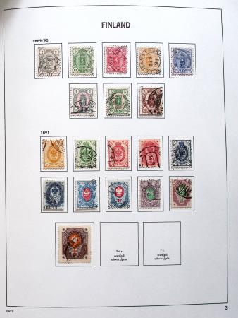1850-2009, Collections en albums Davo de divers pays
