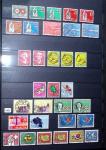 1850-1974 Collection de neufs et d'oblitérés en quatre