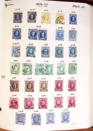 1849-1947 Mint and used collection in one album,