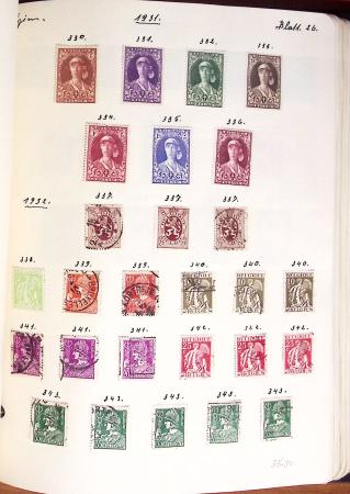 1849-1947 Mint and used collection in one album,
