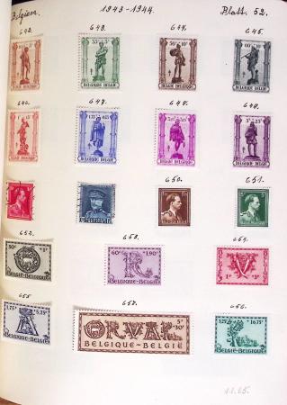 1849-1947 Mint and used collection in one album,