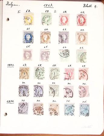 1850-1948 Old-time collection on pages with some classics, fine