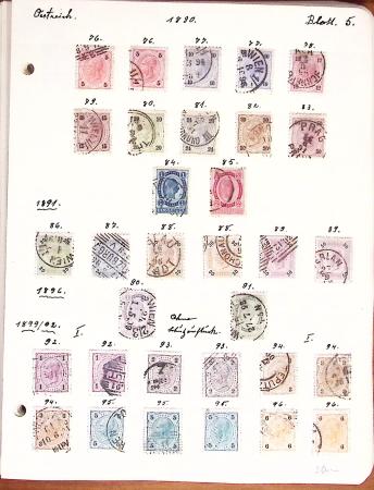 1850-1948 Old-time collection on pages with some classics, fine