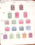 1850-1948 Old-time collection on pages with some classics, fine