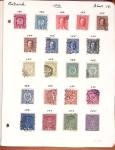 1850-1948 Old-time collection on pages with some classics, fine