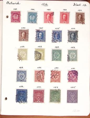 1850-1948 Old-time collection on pages with some classics, fine