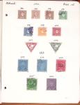 1850-1948 Old-time collection on pages with some classics, fine