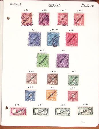 1850-1948 Old-time collection on pages with some classics, fine