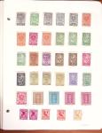 1850-1948 Old-time collection on pages with some classics, fine