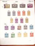 1850-1948 Old-time collection on pages with some classics, fine