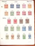 1850-1948 Old-time collection on pages with some classics, fine