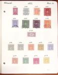 1850-1948 Old-time collection on pages with some classics, fine