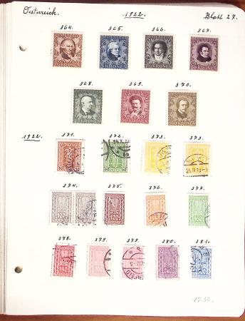1850-1948 Old-time collection on pages with some classics, fine