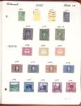1850-1948 Old-time collection on pages with some classics, fine