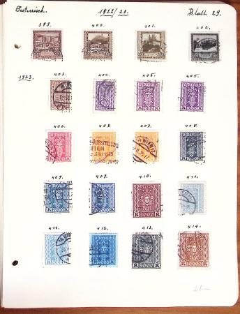 1850-1948 Old-time collection on pages with some classics, fine