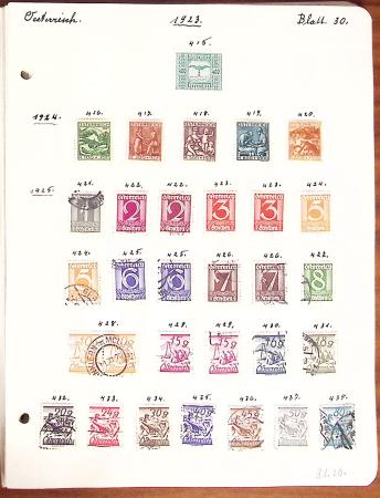 1850-1948 Old-time collection on pages with some classics, fine