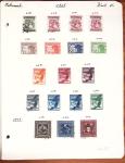 1850-1948 Old-time collection on pages with some classics, fine