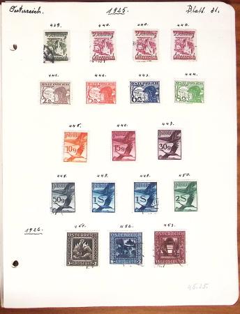 1850-1948 Old-time collection on pages with some classics, fine