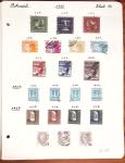 1850-1948 Old-time collection on pages with some classics, fine