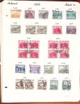 1850-1948 Old-time collection on pages with some classics, fine
