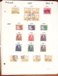 1850-1948 Old-time collection on pages with some classics, fine